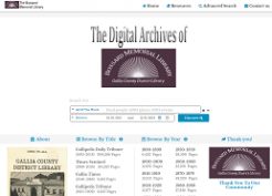 Gallia County Newspaper Digital Archives | Bossard Memorial Library